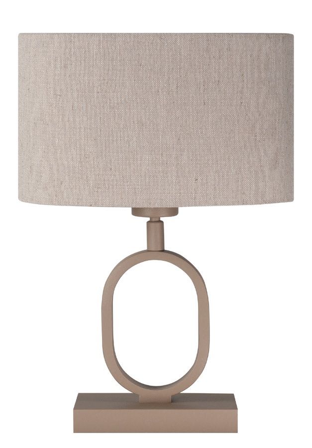 Tafellamp E27 crème