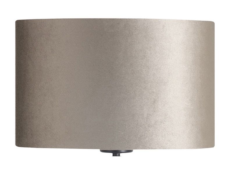 Lampenkap ovaal 25cm taupe