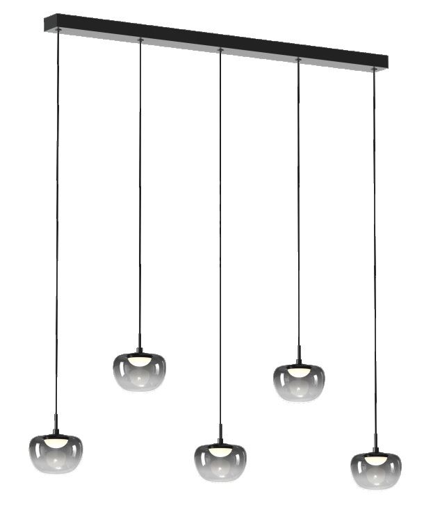 0226/05/30 TARINGO Balk 24w 2600k zwart smoke