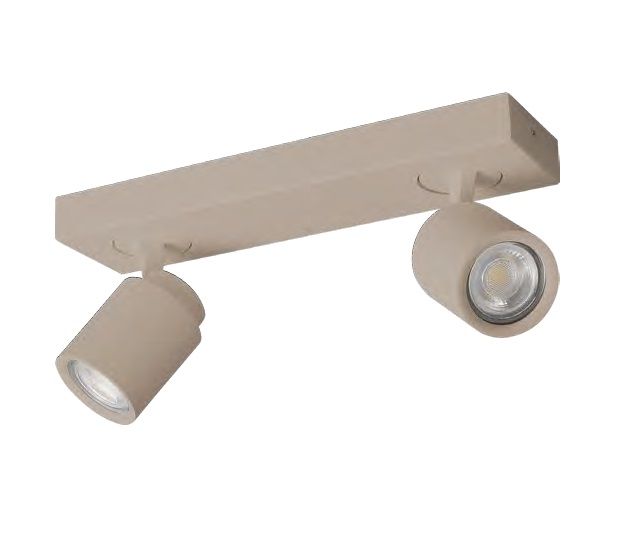 PL1521C RAZZA Spot 2xGU10 Crème