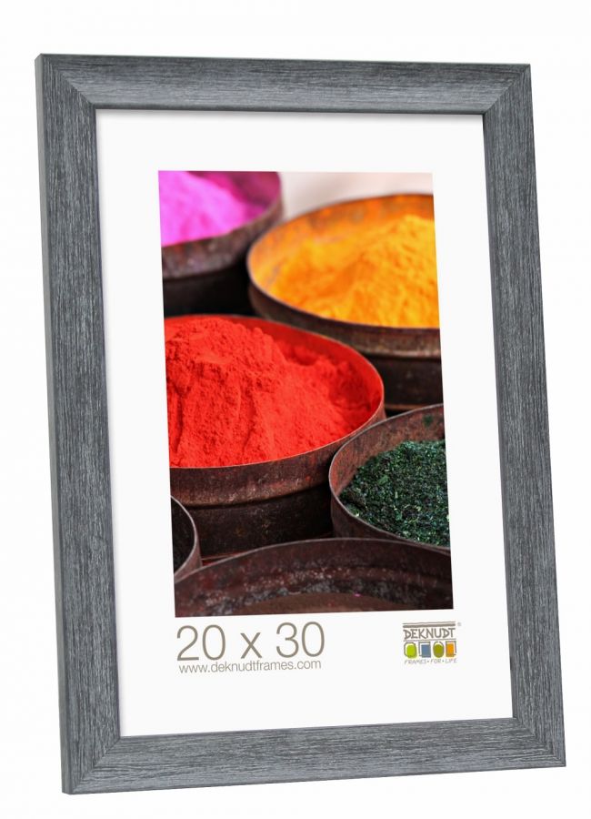 Fotolijst zwart gestreept