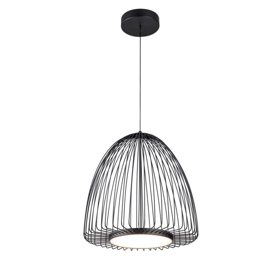 Pendel 43w 2600lm Warm Zwart