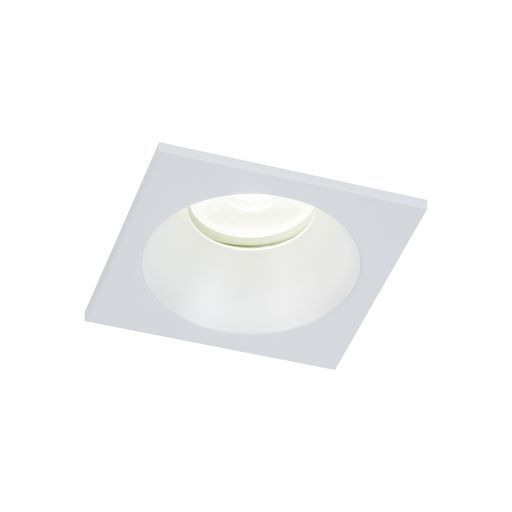 Inbouwspot GU10 wit IP54 75mm