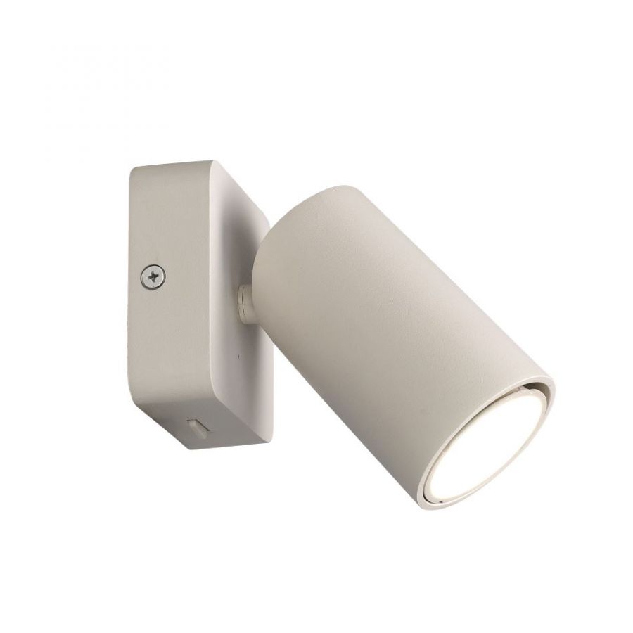 Wandspot GU10 Wit (incl. schakelaar)