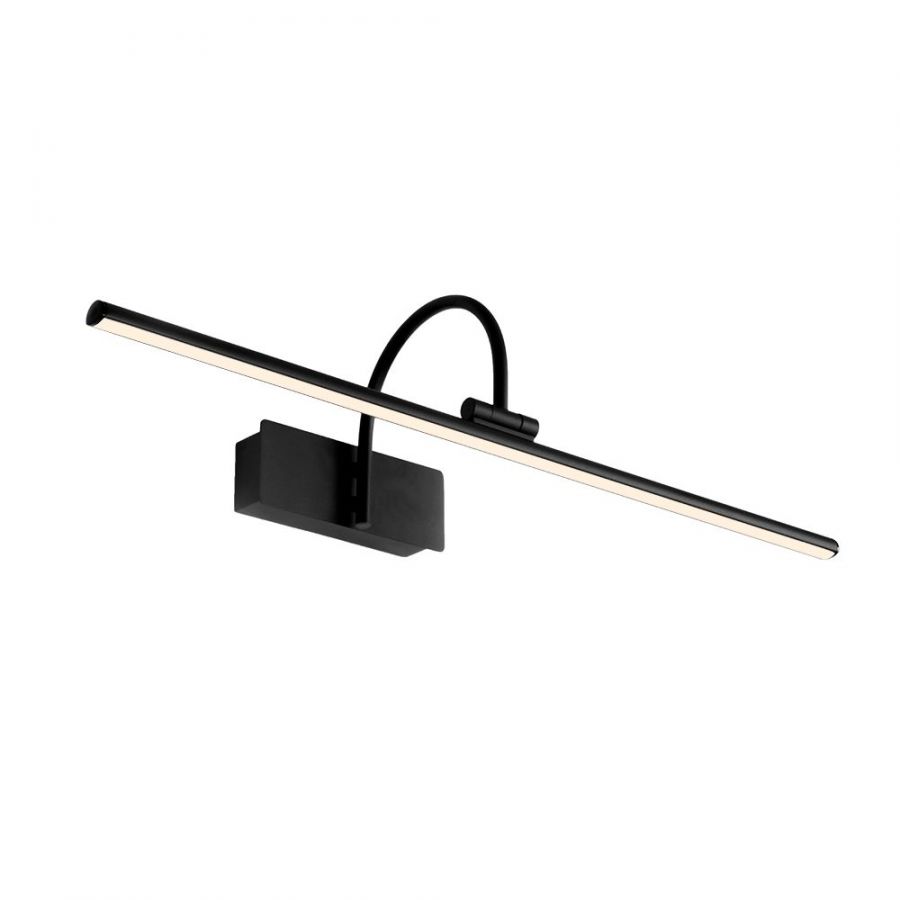 Schilderij/spiegel lamp 12w 908lm 3000k zwart