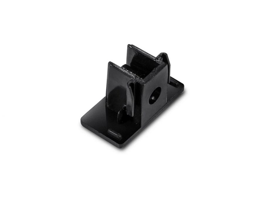 1f rail zwart eindkap