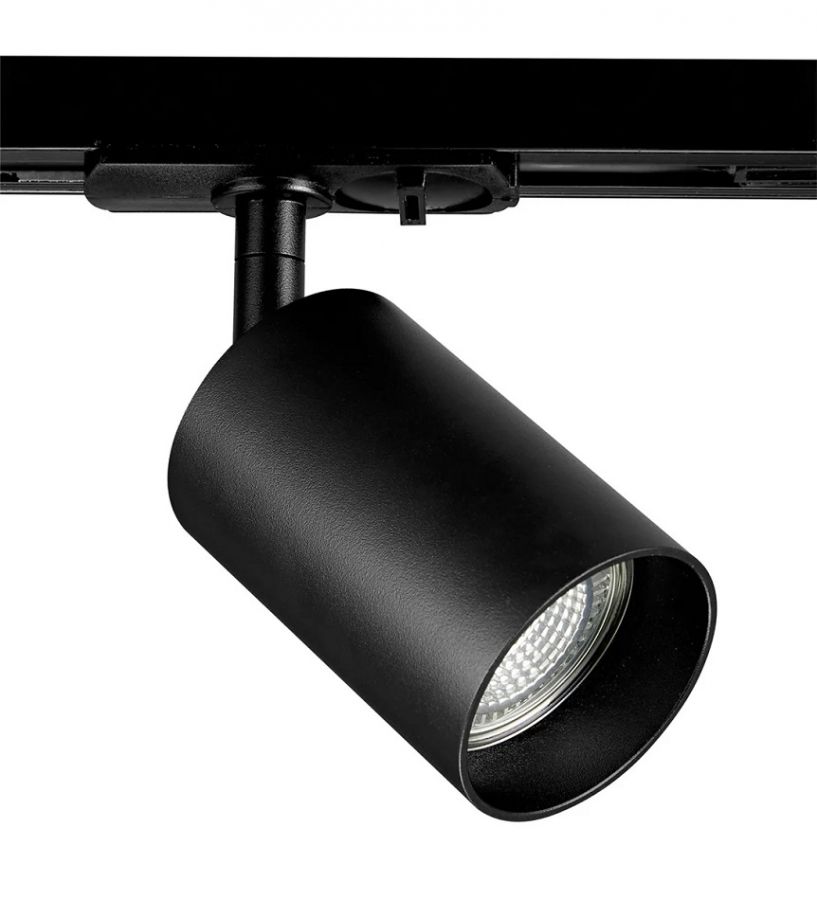 1f rail zwart spot GU10