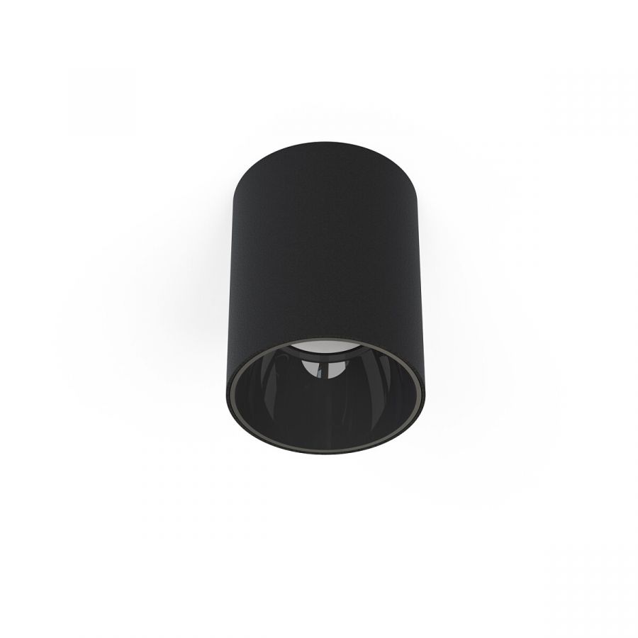 Opbouwspot GU10 Zwart