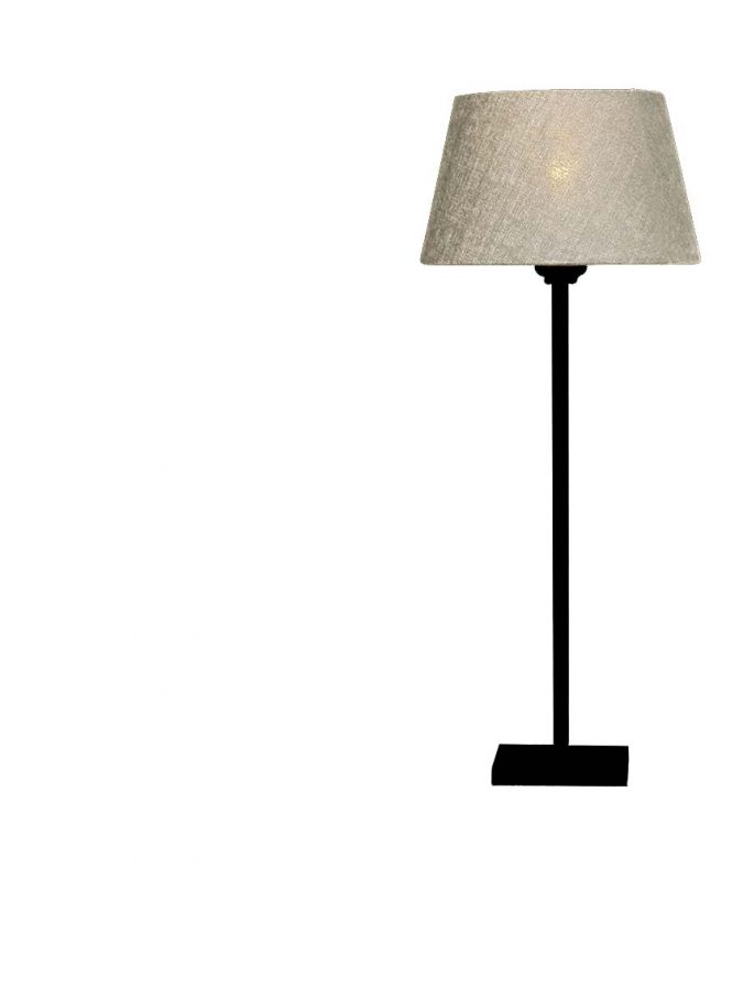 Tafellamp VK E27 40cm zwart