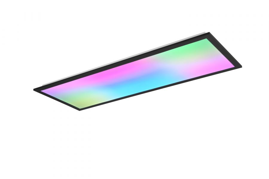 R67668032 BETA Tegel80x29 Plafondlicht 31w 3550lm RGBW zwart