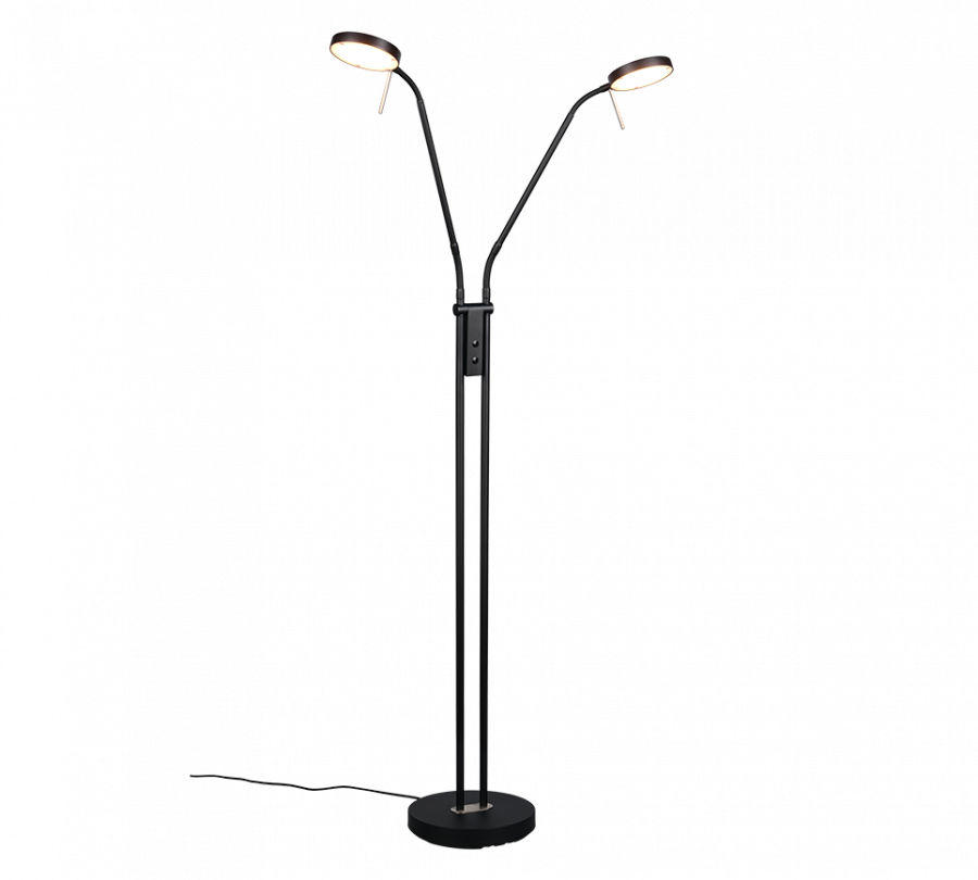 423310232 MONZA Leeslamp 2x12w 1400lm CCT zwart