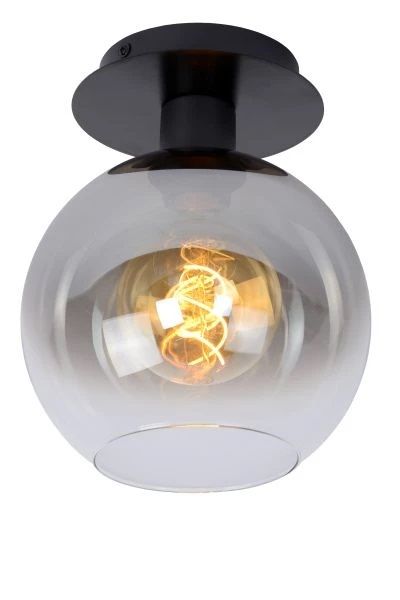 74114/01/30 MARIUS Plafondlamp E27 zwart