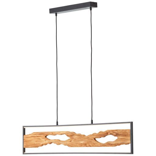 G99821/76 CHAUMONT Hanglamp 20w 2300lm Warm Hout Zwart