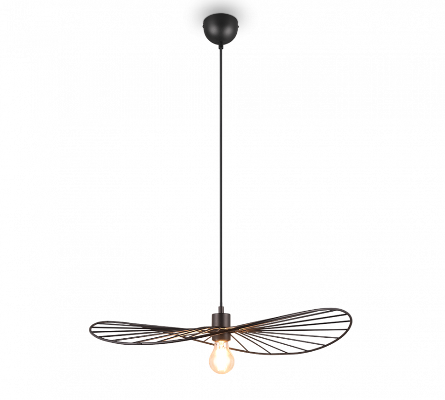 R31451032 CHAPEAU Hanglamp E27 60 Zwart