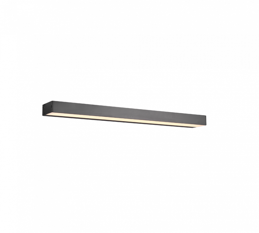 283916032 ROCCO Spiegellamp 60 8w 800lm 3000k up/down IP44 zwart