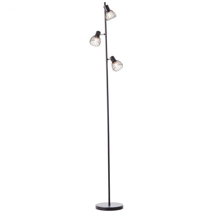 93085/06 BLACKY Vloerlamp 3xE14 zwart