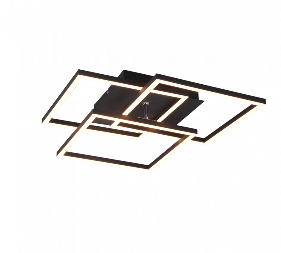 R62883132 MOBILE Plafondlamp 28w 3200lm WHITES RemCon Zwart
