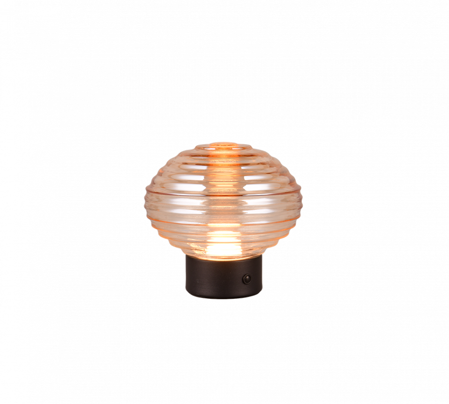 R57771113 EARL Oplaadbare Accu Tafellamp 1,5w 100lm 3000k Amber