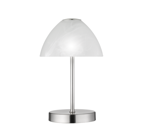 R52021107 QUEEN Touchlamp 2,5w 200lm 3000k Nikkelmat/Opaal
