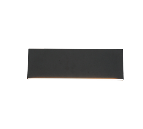 225172942 CONCHA Wandlicht Up/Down 2x6w 600lm 3000k Zwart 3-SwitchDimming