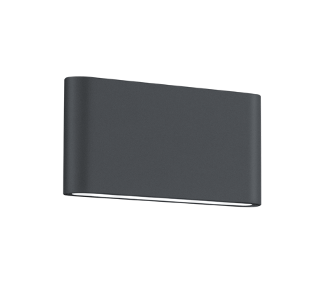 227660242 THAMES Wandlicht 2x450lm 4,5w 3000K antraciet