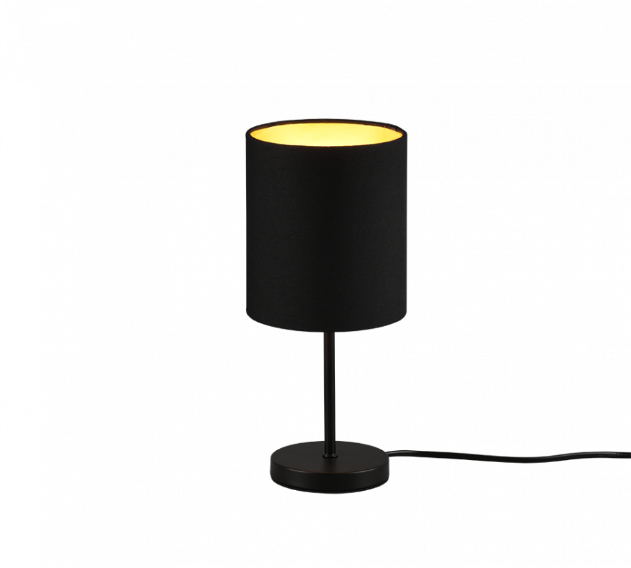 R50491080 JERRY Tafellamp E14 zwart goud