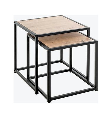 Bijzettafel Lucca 2-delig