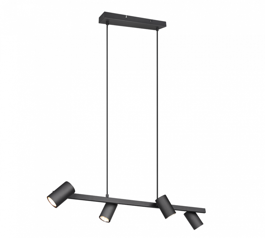 302400432 MARLEY Hanglamp 4xGU10 zwart