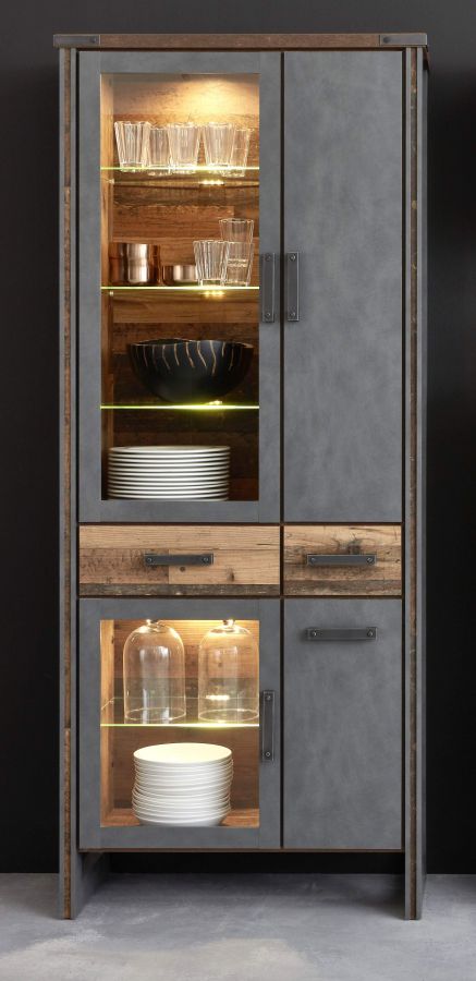 Glaskast Prime kompleet met verlichting