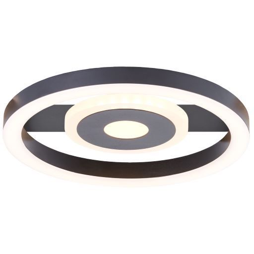 G99926A06 MAUREEN Plafondlamp 12w 1100lm 3000k Zwart