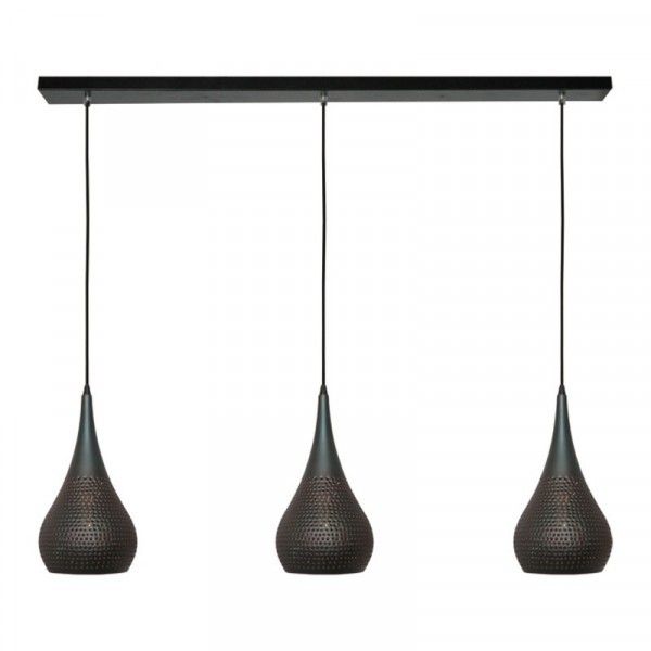 Pendel 3xE27 OilStained Roest