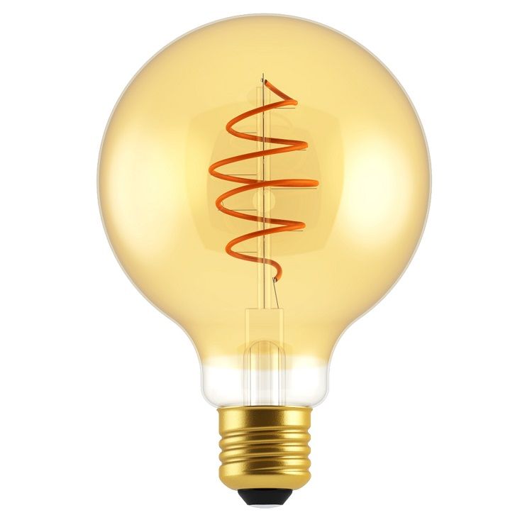 Deco Led Globe G95 4,9w 400lm 2200k Goud