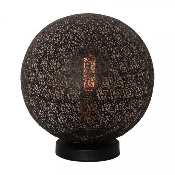 Tafellamp E27 Zwart Goud