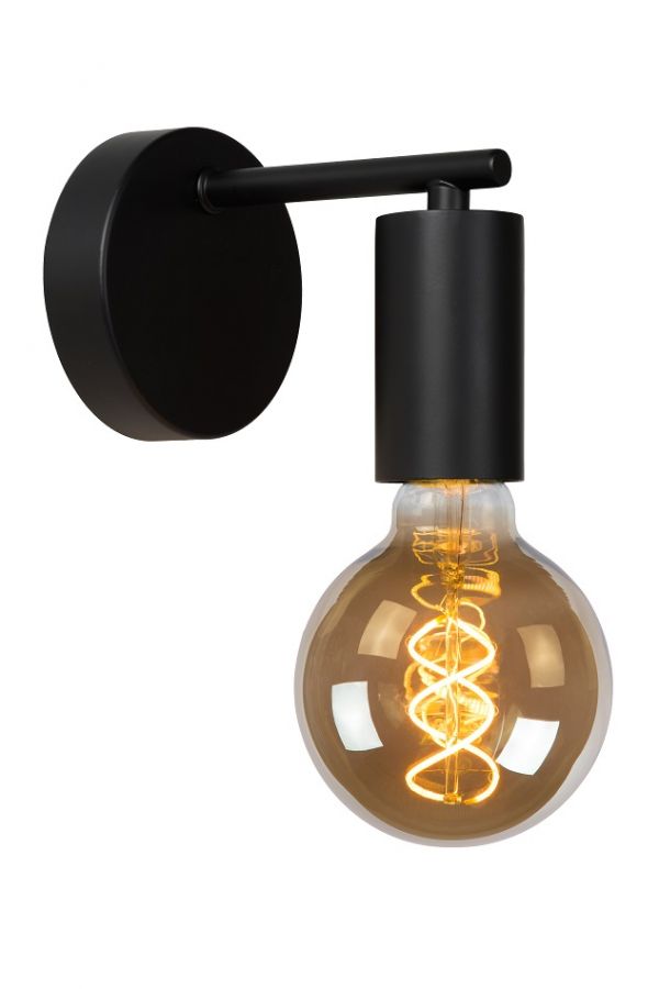21221/01/30 LEANNE Wandlamp E27 Zwart