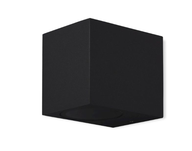 Tuinlamp GU10 Recht Zwart