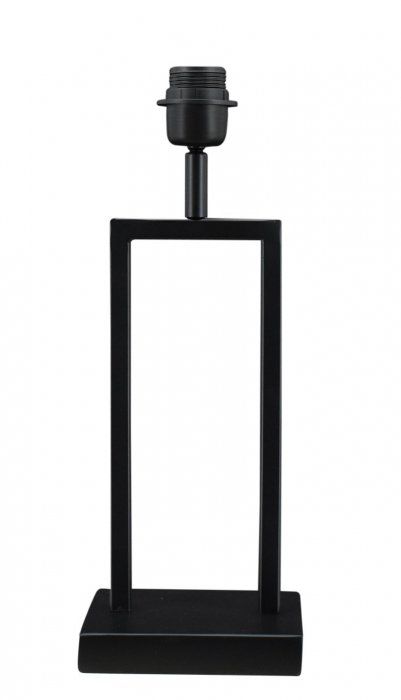 Tafellamp E27 39cm Zwart (zonder kap)