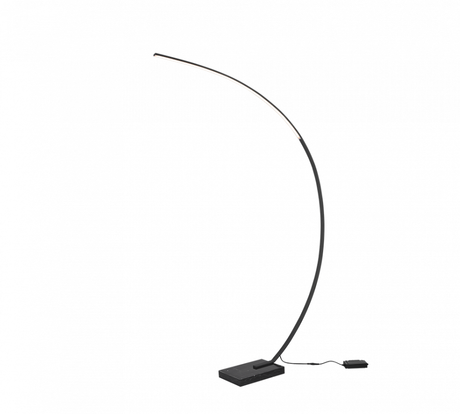 426511832 BANKOK Vloerlamp 18w 1440lm 3000k Zwart
