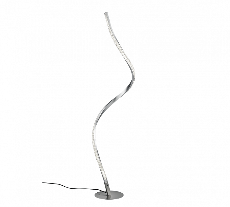 R42021105 RUBIN Vloerlamp 9w 700lm 3000k +RGB RemCon