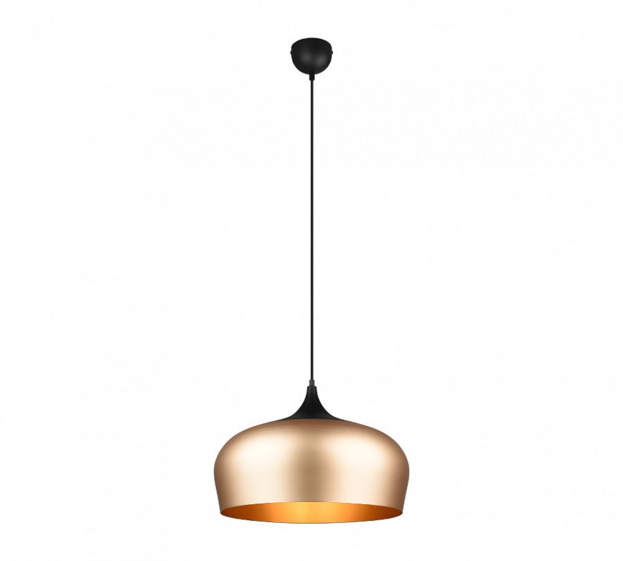 310890108 CHIRON Hanglamp E27 Zwart Champagne