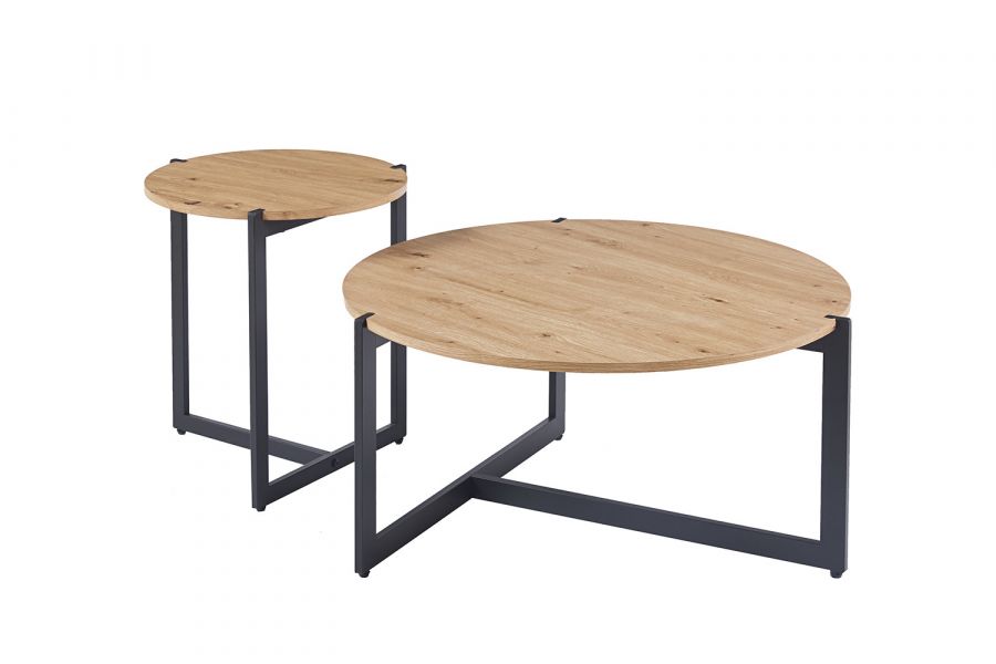 Set van 2 salontafels Pola