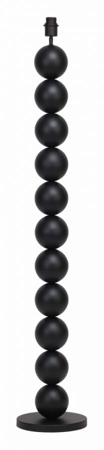 Vloerlamp E27 h.150cm Zwart (zonder kap)