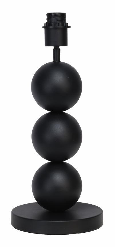 Tafellamp E27 h.30cm Zwart (zonder kap)