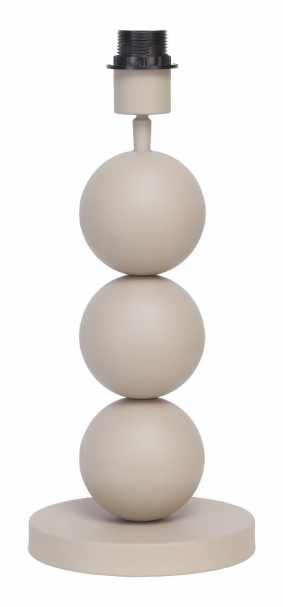 Tafellamp E27 h.30cm Crème (zonder kap)