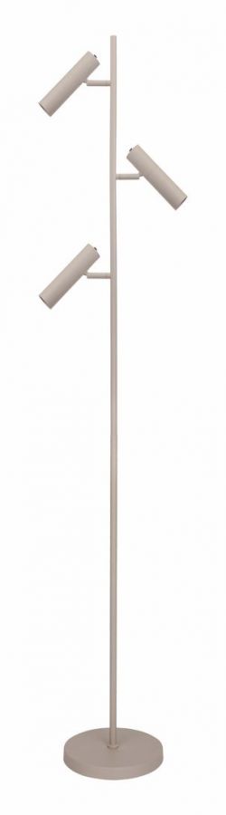 Vloerlamp 3xminiGU10 Crème