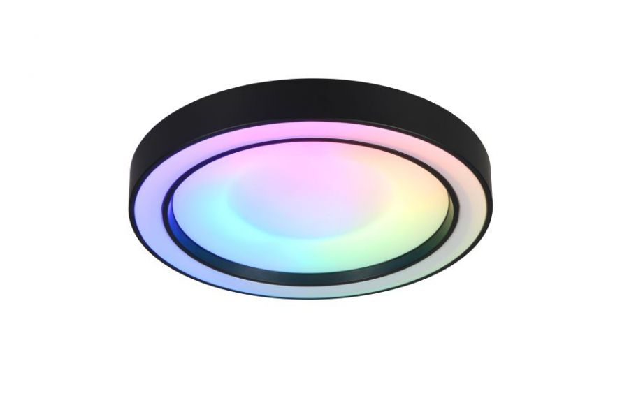 R65091432 ARCO Plafondlamp 22w 2500lm CCT+RGB zwart