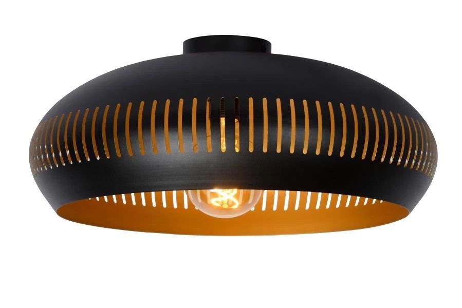 30192/45/30 RAYCO Plafonnière Ø45cm E27 Zwart