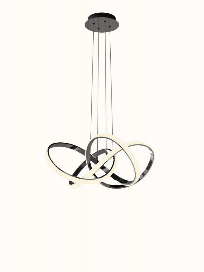 Luster 55w 5500lm 3000k ZwartChrome